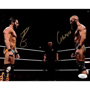 Johnny Gargano and Tommaso Ciampa Promo - DUAL AUTOGRAPHED Clearance Explore