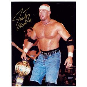 Justin Credible Promo - AUTOGRAPHED Tumblr