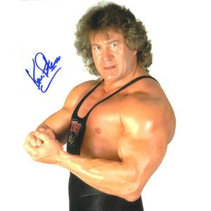 Ken Patera Bicep Pose 8 x 10 Promo - AUTOGRAPHED Free Shipping Classic
