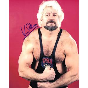 Ken Patera Red BG 8 x 10 Promo - AUTOGRAPHED Limited Edition Sale Online