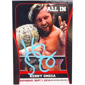 Kenny Omega All In Trading Card-Autographed Clearance Wiki
