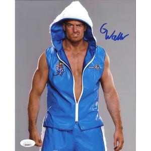 Grayson Waller White Hood Up 8 x 10 Promo - JSA AUTOGRAPHED Free Shipping Limited Edition