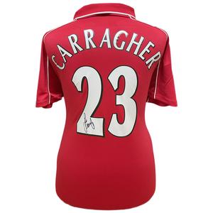 Liverpool FC 2000 Jamie Carragher Signed Shirt Ebay Online