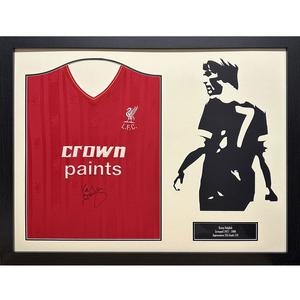 Liverpool FC 1986 Kenny Dalglish Signed Shirt Framed Original Online