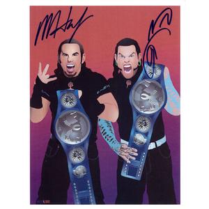 Hardy Boyz Promo - AUTOGRAPHED Discount Free Shipping