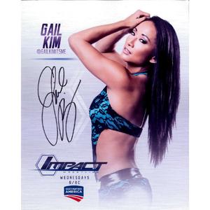 Gail Kim IMPACT Promo - AUTOGRAPHED 2025 New