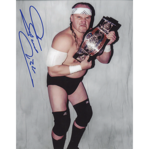 George South EWA Title 8 x 10 Promo - AUTOGRAPHED Fast Delivery Cheap Online