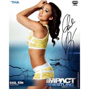 Gail Kim IMPACT Promo - AUTOGRAPHED For Sale Free Shipping
