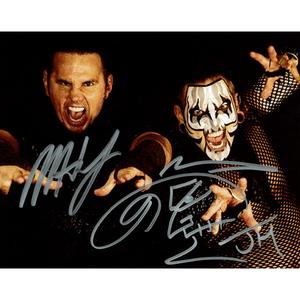 Hardy Boyz Open Mouth 8 x 10 Promo - DUAL AUTOGRAPHED Cheap Sale Genuine