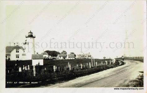 1915 - View at Chatham Mass - Postcard - Antique Cheap From China