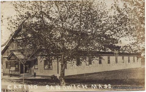 1909 - Casino, Sandwich, Mass. - Antique Postcard Cheap Sale Discounts