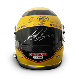 Autographed Joey Logano Full Size Collectible Replica Helmet 100% Original Cheap Pice