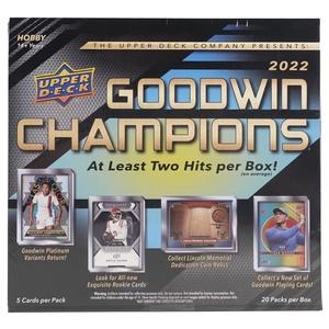2022 Upper Deck Goodwin Champions Hobby Box Cheap Good Selling