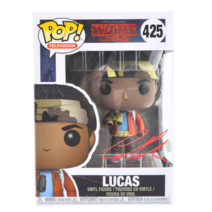 * Caleb Mclaughlin Signed Pop - Lucas (Stranger Things) 425 *JSA Certified* Discounts Cheap Pice