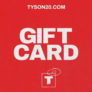 TYSON 2.0 Apparel and Merch Gift Card Free Shipping For Sale