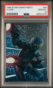 1996 STAR WARS FINEST 4-LOM  #86 - PSA 10 Buy Cheap Cheapest Pice