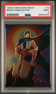 1996 STAR WARS FINEST BIGGS DARKLIGHTER  #14 - PSA 9 2025 New For Sale