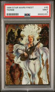 1996 STAR WARS FINEST TIONNE  #45 - PSA 9 Free Shipping Get Authentic