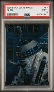 1996 STAR WARS FINEST R2-D2  #83 - PSA 9 Buy Cheap Pice