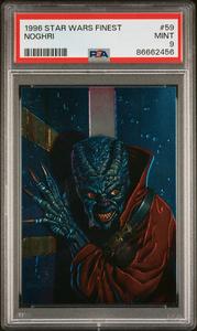 1996 STAR WARS FINEST NOGHRI  #59 - PSA 9 Free Shipping 2025 Unisex