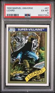 1990 MARVEL UNIVERSE LIZARD  #67 - PSA 6 Best Sale Cheap Pice