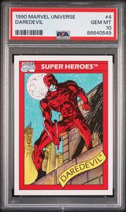 1990 MARVEL UNIVERSE DAREDEVIL  #4 - PSA 10 Discount Choice