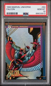 1993 MARVEL UNIVERSE FALCON  #84 - PSA 10 Tumblr