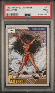 1991 MARVEL UNIVERSE CALYPSO  #83 - PSA 9 Wholesale Pice For Sale