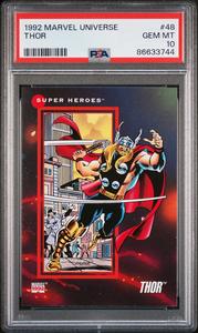 1992 MARVEL UNIVERSE THOR  #48 - PSA 10 Cheap Sale 2025 Unisex