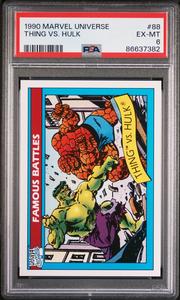 1990 MARVEL UNIVERSE THING VS. HULK  #88 - PSA 6 Discount 2025 New