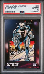 1992 MARVEL UNIVERSE DESTROYER  #105 - PSA 10 For Sale Finishline