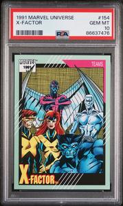 1991 MARVEL UNIVERSE X-FACTOR  #154 - PSA 10 For Sale Official Site