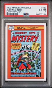 1990 MARVEL UNIVERSE JOURNEY INTO MYSTERY #83 #128 - PSA 6 Best Wholesale Sale Online