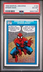 1990 MARVEL UNIVERSE SPIDER-MAN  #149 - PSA 6 Pay With Visa Cheap Pice