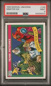 1990 MARVEL UNIVERSE SINISTER SIX  #146 - PSA 9 Outlet Best Sale