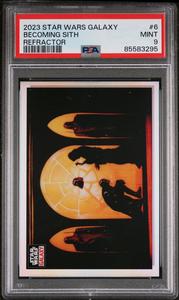 2023 TOPPS CHROME STAR WARS GALAXY BECOMING SITH REFRACTOR #6 - PSA 9 Amazon Online