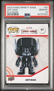 2023 UPPER DECK FUNKO POP MARVEL  ANTMAN PLATINUM #37  PSA 10 Buy Cheap Low Shipping