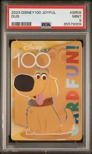 2023 CARD FUN DISNEY 100 JOYFUL DUG SR09 PSA 9 Buy Cheap Limited Edition