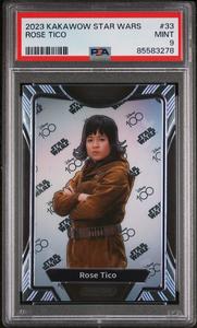 2023 KAKAWOW PHANTOM DISNEY 100 STAR WARS ROSE TICO  #33 - PSA 9 Free Shipping Wiki