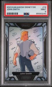 2023 KAKAWOW PHANTOM DISNEY 100 WONDROUS CHARACTER JOHN SMITH 19 PSA 9 Discount Footaction