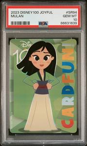 2023 CARD FUN DISNEY 100 JOYFUL MULAN SR94 PSA 10 Online Online Cheap Pice