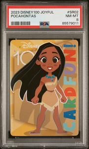 2023 CARD FUN DISNEY 100 JOYFUL POCAHONTAS SR02 PSA 8 Clearance Big Sale