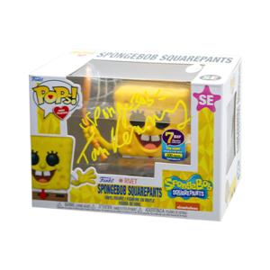 Signature Series Tom Kenny Signed Pop - Spongebob Squarepants For Sale Finishline