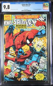 Spider-Man #23 (1992) - Graded CGC 9.8 Discount Fashion Style