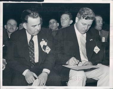 1940 Michigan State Senator Anthony Wilkowski & George Sadowski Press Photo Cheap Countdown Package