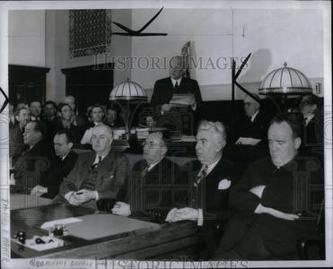 1940 Press Photo Judge Edward Jeffries Memorial Service Very Cheap Cheap Online