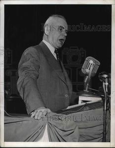 1941 Press Photo President of CIO & United Steelworkers Union Phillip Murray Cheap Sale Visit New