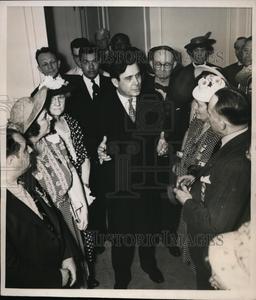 1940 Press Photo Wendell Willkie Greets NJ Delegates Republican Convention Enjoy Online