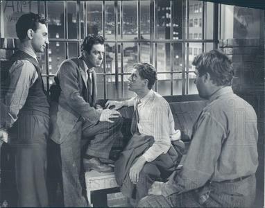 1941 Actors Whorf Kazan Halop Whitney Press Photo For Sale Finishline