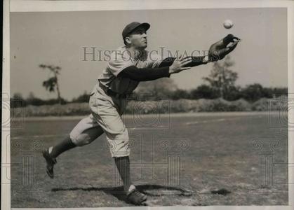 1940 Press Photo NY Giants rookie infielder Nicholas Litek Sale Extremely